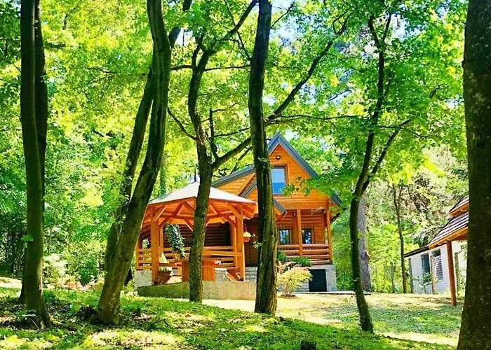 Деревянный коттедж Brvnara Вршац